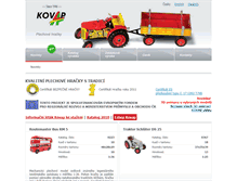 Tablet Screenshot of kovap.cz